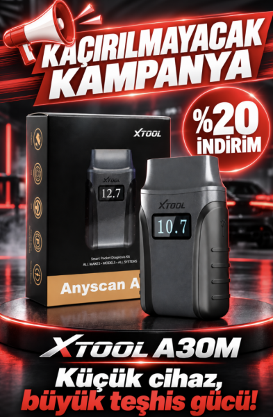 XTOOL A30M  Karışık (Universal) Araç Arıza Tespit Cihazı