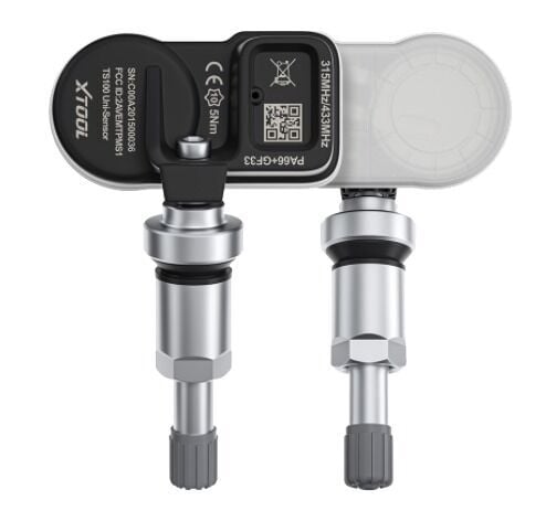XTOOL Ts100 m/r | Metal & Rubber Tpms Lastik Basınç Ölçer  20'li – 315/433 mhz Programlanabilir Sensör