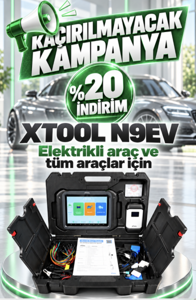 XTOOL N9EV Araç Arıza Tespit Cihazı