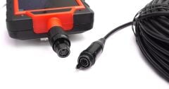 QBH Ks05pl90-30f | 30m Fiber Yılan Tipi Boroskop Endoskop Kamera – 3.5'' Lcd, 8.5mm Uç