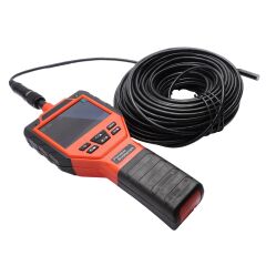 QBH Ks05pl90-30f | 30m Fiber Yılan Tipi Boroskop Endoskop Kamera – 3.5'' Lcd, 8.5mm Uç