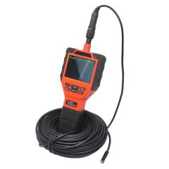 QBH Ks05pl90-30f | 30m Fiber Yılan Tipi Boroskop Endoskop Kamera – 3.5'' Lcd, 8.5mm Uç